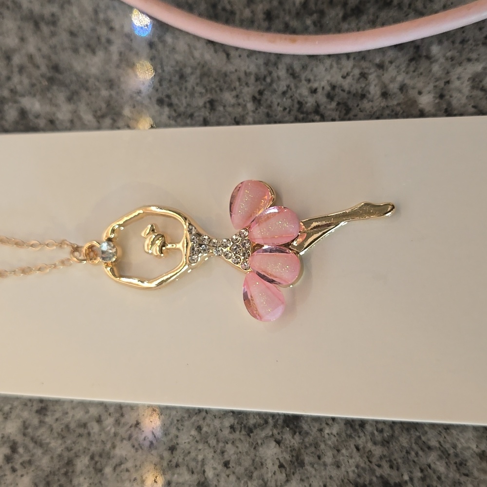 2/$10 Ballerina Necklace - Picture 3 of 3